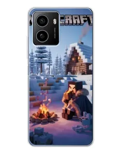 Чохол для HMD Pulse з картинкою «Зимовий Minecraft» Чохол для HMD Pulse з картинкою «Зимовий Minecraft»