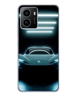 Чохол для HMD Pulse з картинкою «Tesla в неоні» Чохол для HMD Pulse з картинкою «Tesla в неоні»