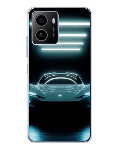 Чохол для HMD Pulse з картинкою «Tesla в неоні» Чохол для HMD Pulse з картинкою «Tesla в неоні»