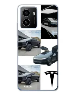 Чохол для HMD Pulse з картинкою «Колаж Cybertruck Tesla» Чохол для HMD Pulse з картинкою «Колаж Cybertruck Tesla»