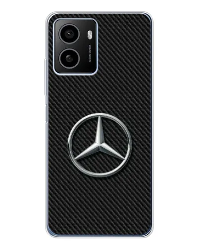 Чохол для HMD Pulse з картинкою «Карбоновий Mercedes стиль» Чохол для HMD Pulse з картинкою «Карбоновий Mercedes стиль»