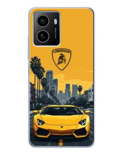 Чехол для HMD Pulse с картинкой «Желтый Lamborghini город» Чехол для HMD Pulse с картинкой «Желтый Lamborghini город»