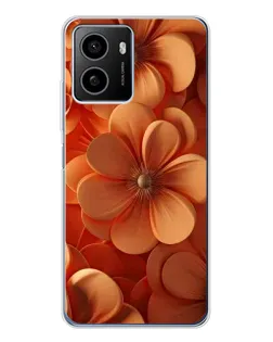 Чохол для HMD Pulse з картинкою «Помаранчева макро квітка»
