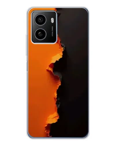 Чохол для HMD Pulse з картинкою «Помаранчевий розлом» Чохол для HMD Pulse з картинкою «Помаранчевий розлом»