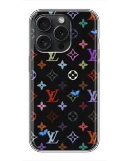 Чехол для HMD Vibe 2 Pro с картинкой «Цветная монограмма LV»