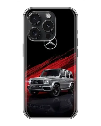 Чехол для HMD Vibe 2 Pro с картинкой «Mercedes G-Class красный» Чехол для HMD Vibe 2 Pro с картинкой «Mercedes G-Class красный»