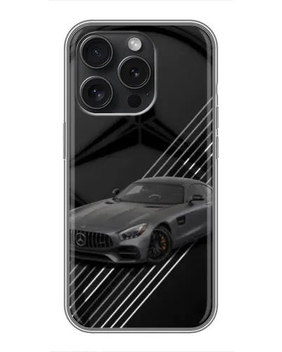 Чехол для HMD Vibe 2 Pro с картинкой «Mercedes AMG — графика» Чехол для HMD Vibe 2 Pro с картинкой «Mercedes AMG — графика»