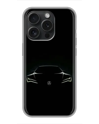 Чехол для HMD Vibe 2 Pro с картинкой «Mercedes — силуэт авто» Чехол для HMD Vibe 2 Pro с картинкой «Mercedes — силуэт авто»