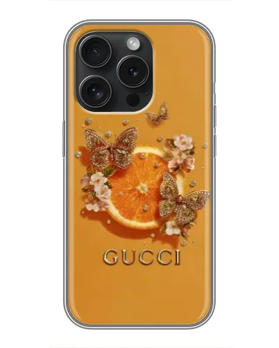 Чехол для HMD Vibe с картинкой «Gucci — золотые бабочки» Чехол для HMD Vibe с картинкой «Gucci — золотые бабочки»