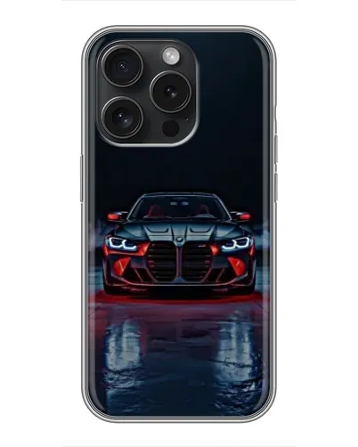Чехол для HMD Vibe с картинкой «BMW на мокрой дороге»