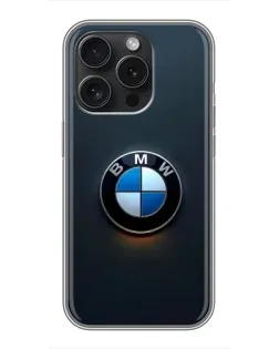 Чехол для HMD Vibe с картинкой «Логотип BMW — минимализм»