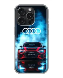 Чохол для HMD Vibe з картинкою «Audi Sport — неон»