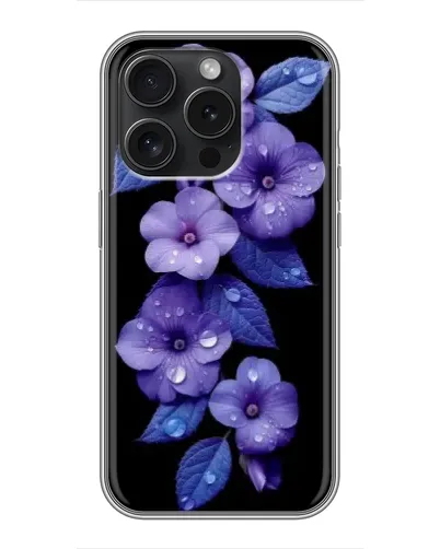 Чохол для HMD Vibe з картинкою «Фіолетові квіти з росою» Чохол для HMD Vibe з картинкою «Фіолетові квіти з росою»
