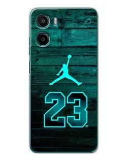 Чохол для HMD Vibe2 з картинкою «Jordan Cyan 23»