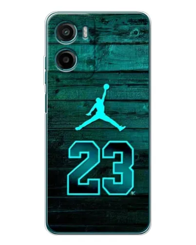 Чехол для HMD Vibe2 с картинкой «Jordan Cyan 23»