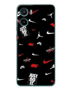 Чохол для HMD Vibe2 з картинкою «Nike Mix Pattern»