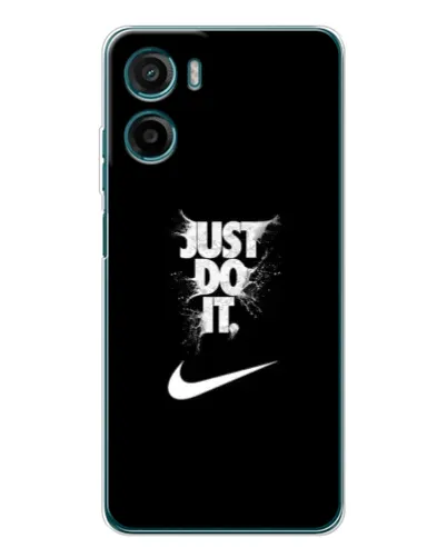 Чехол для HMD Vibe2 с картинкой «Текстовый принт Nike»
