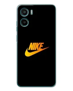 Чехол для HMD Vibe2 с картинкой «Золотой логотип Nike»