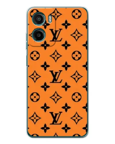 Чехол для HMD Vibe2 с картинкой «Оранжевый стиль LV»