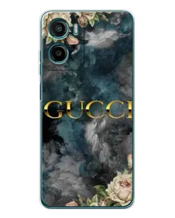 Чохол для HMD Vibe2 з картинкою «Абстрактні квіти Gucci»