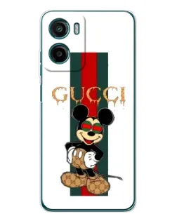 Чохол для HMD Vibe2 з картинкою «Міккі Маус Gucci — смуги»