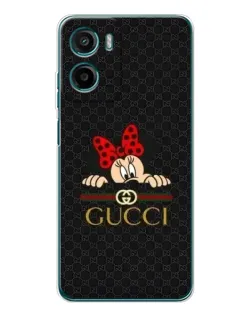 Чохол для HMD Vibe2 з картинкою «Мінні Маус Gucci — чорний»