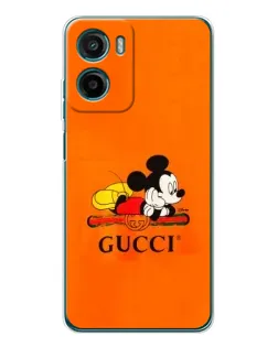 Чохол для HMD Vibe2 з картинкою «Міккі Маус Gucci — помаранч»