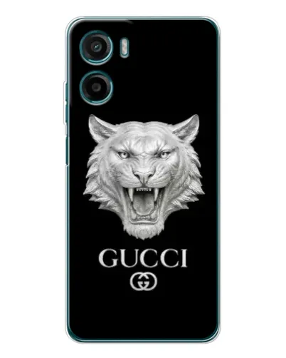 Чехол для HMD Vibe2 с картинкой «Gucci — серебряный лев» Чехол для HMD Vibe2 с картинкой «Gucci — серебряный лев»