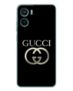 Чохол для HMD Vibe2 з картинкою «Gucci — золото на чорному»