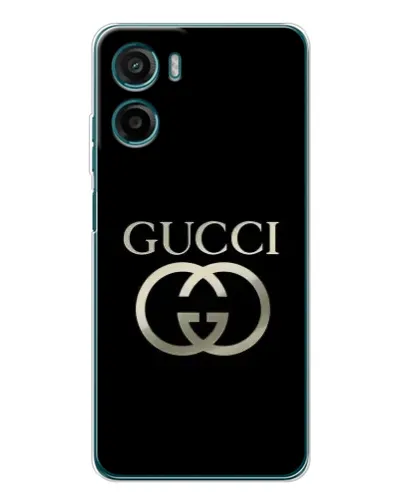 Чехол для HMD Vibe2 с картинкой «Gucci — золото на черном» Чехол для HMD Vibe2 с картинкой «Gucci — золото на черном»