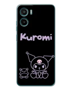 Чохол для HMD Vibe2 з картинкою «Kuromi — чорний мінімалізм» Чохол для HMD Vibe2 з картинкою «Kuromi — чорний мінімалізм»