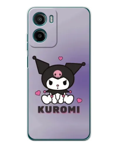 Чехол для HMD Vibe2 с картинкой «Kuromi — фиолетовый арт»