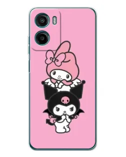 Чехол для HMD Vibe2 с картинкой «My Melody и Kuromi» Чехол для HMD Vibe2 с картинкой «My Melody и Kuromi»