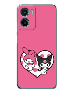 Чехол для HMD Vibe2 с картинкой «Kuromi и My Melody» Чехол для HMD Vibe2 с картинкой «Kuromi и My Melody»
