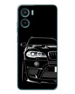 Чохол для HMD Vibe2 з картинкою «Темний силует BMW»