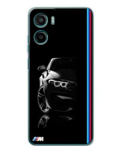 Чохол для HMD Vibe2 з картинкою «Силует BMW в темряві»