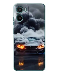 Чохол для HMD Vibe2 з картинкою «BMW у диму»