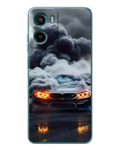 Чехол для HMD Vibe2 с картинкой «BMW в дыму» Чехол для HMD Vibe2 с картинкой «BMW в дыму»