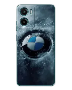 Чохол для HMD Vibe2 з картинкою «Логотип BMW — лід»