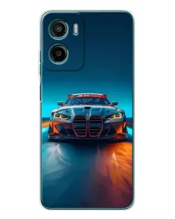 Чохол для HMD Vibe2 з картинкою «BMW — вогні неону»