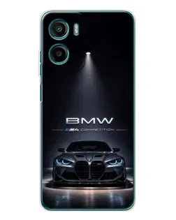 Чохол для HMD Vibe2 з картинкою «BMW крізь нічне місто»