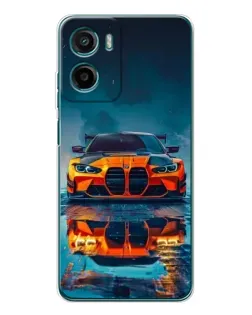 Чохол для HMD Vibe2 з картинкою «BMW — золота емблема»