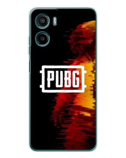 Чохол для HMD Vibe2 з картинкою «Яскравий логотип PUBG»