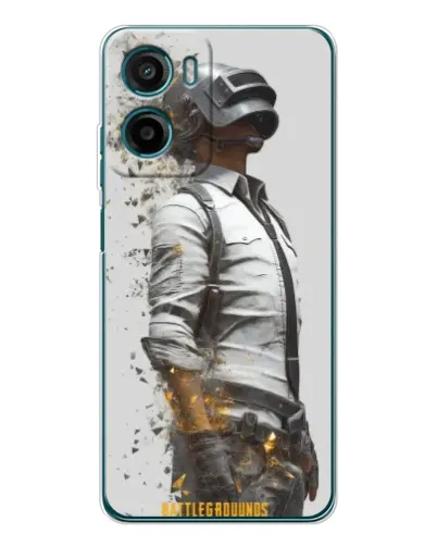 Чохол для HMD Vibe2 з картинкою «PUBG — боєць у пилу»
