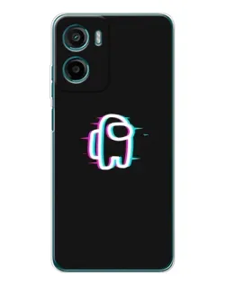 Чехол для HMD Vibe2 с картинкой «Among Us неон»