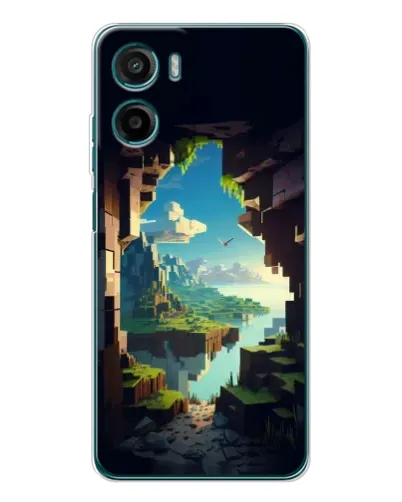 Чохол для HMD Vibe2 з картинкою «Вид з печери» Чохол для HMD Vibe2 з картинкою «Вид з печери»