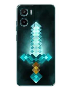 Чохол для HMD Vibe2 з картинкою «Алмазний меч неон»