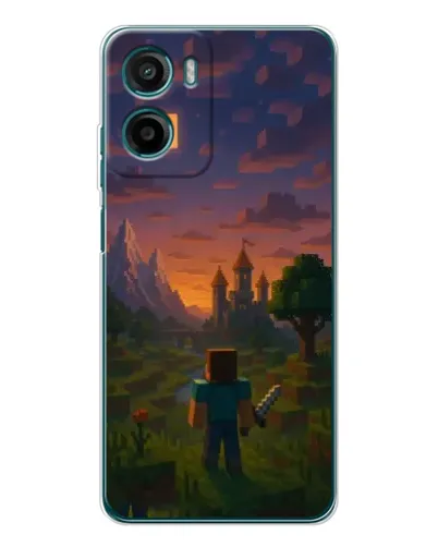 Чохол для HMD Vibe2 з картинкою «Стів біля вежі» Чохол для HMD Vibe2 з картинкою «Стів біля вежі»