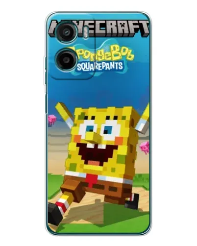 Чохол для HMD Vibe2 з картинкою «Губка Боб Minecraft» Чохол для HMD Vibe2 з картинкою «Губка Боб Minecraft»