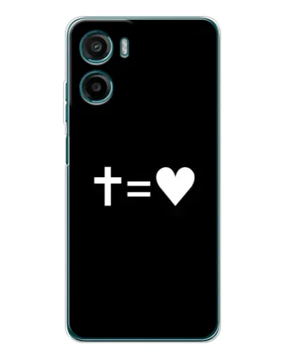 Чохол для HMD Vibe2 з картинкою «Хрест та Серце» Чохол для HMD Vibe2 з картинкою «Хрест та Серце»